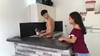 AMATEUR HOMEMADE SEX WITH MY BRUNETTE NEIGHBOR, SHE TOLD ME THAT SHE WANTED ME TO KISS HER BEAUTIFUL - Video Porno Gratuite HD | Skiny Miss