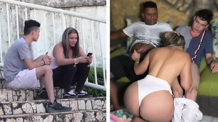 Sexy Curvy Girl Gets Into An Intense DP Threesome With A Famous Guy - Vidéo premium HD - Teen | Skiny Miss