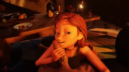 The Queen's Secret - Anna Frozen 3D Animation - Vidéo premium HD - Amateur | Skiny Miss