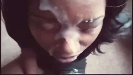 Ebony Amateur's Massive Facial - Videos Black Francaise Gratuites HD | Jeux de Rue